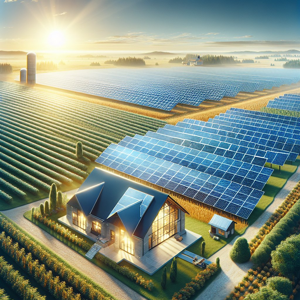 The Potential of Solar-Powered Farms